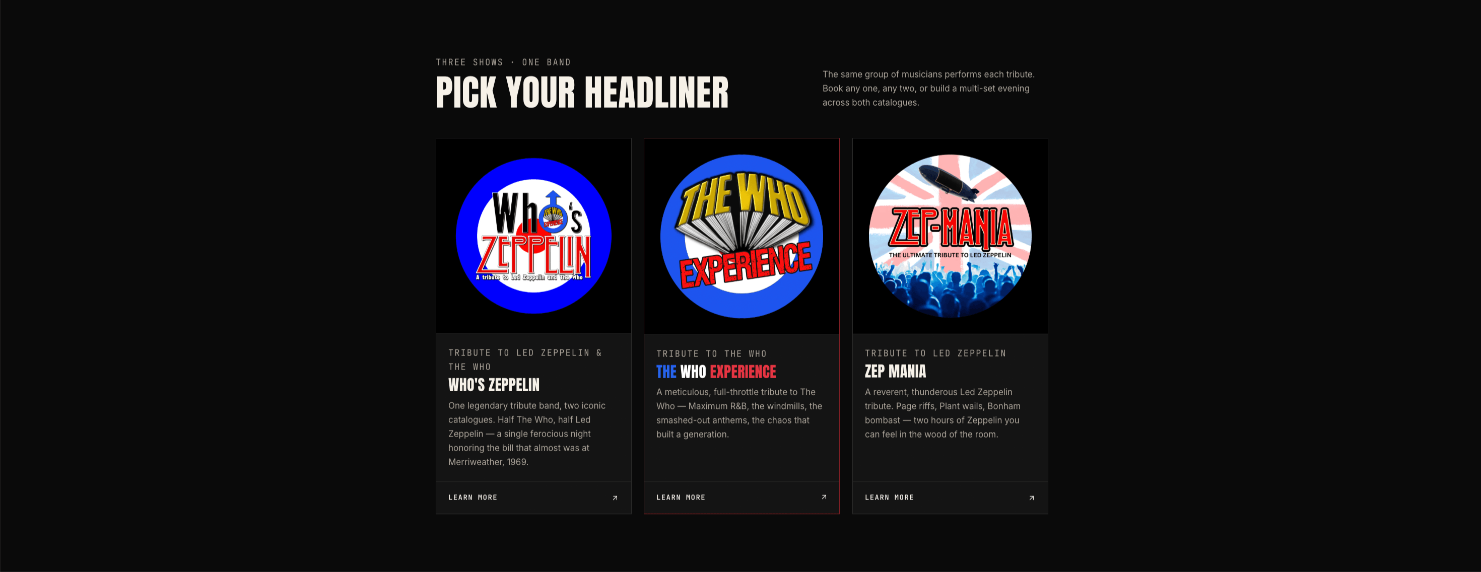 The Who Experience detail 1